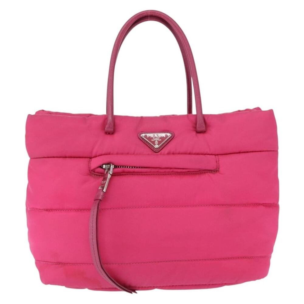 Prada Nylon Handbag Pink